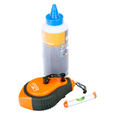 Bahco - 3 piece Chalk Line Set incl chalk line reel/227g Blue Chalk Bottle & 7.5cm Line Level | CL-1221-SET